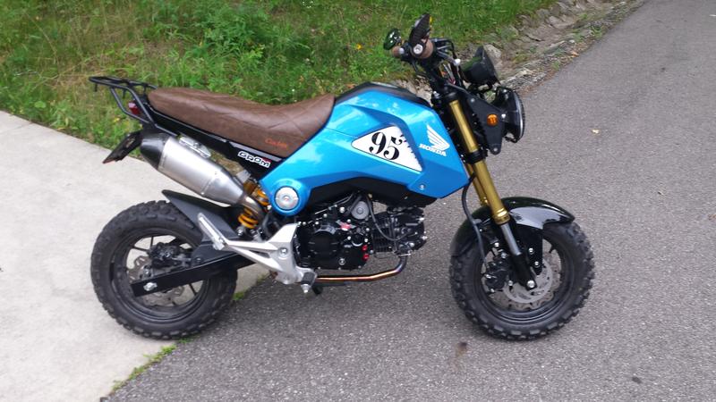 Honda grom 2024 scrambler 2018